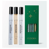 Eudora Kit Impression Presente Eau De Parfum 10ml 3 Itens Perfume De Bolso Viagem Perfumes Miniaturas