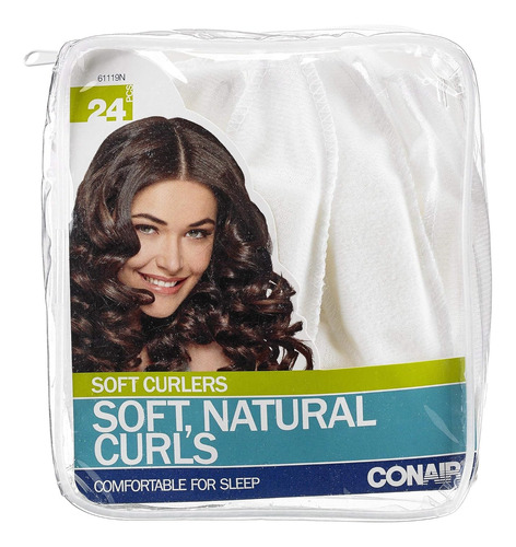 Conair Fabric Hair Curlers To Sleep In, Soft Hair Rollers...