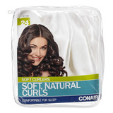 Conair Fabric Hair Curlers To Sleep In, Soft Hair Rollers...