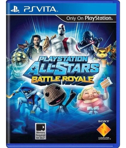 Playstation All-stars Battle Royale - Jogo Psvita Mídia Fís