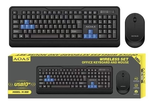 Kit De Teclado Y Mouse Inalámbrico Español M900