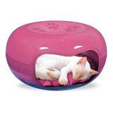 Casinha Cama Toca Para Gato Arredondada Mec Donut Cat Home