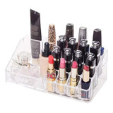 Organizador De Maquillaje Cosmetiquero Joyero Acrilico 16 Pz