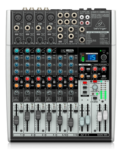 Consola Behringer Xenyx X1204usb 4 Canales Efectos