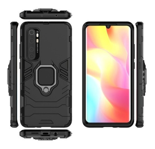 Funda Para Xiaomi Armor Ring Anillo- Seleccione Su Modelo