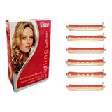 Kit: Base Líquido Permanente Ondular Cabello + 12  Bigudies