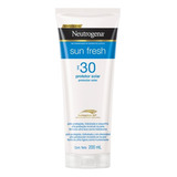 Protetor Solar Sun Fresh Fps 30 200ml Neutrogena