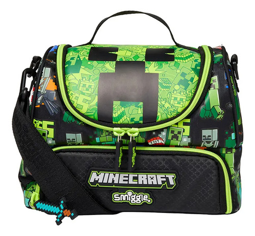 Mochila Escolar Infantil Smiggle Minecraft, Presente Para ! | Parcelamento sem juros