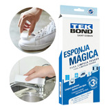 3 Esponjas Magica Tekbond Remove Giz Cera Lápis Parede