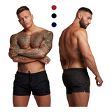 Gym Slim Fit Sports Shorts Elástico Cómodo Corriendo De Moda