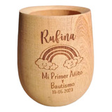 Mate Madera Personalizado Con Logo X Mayor