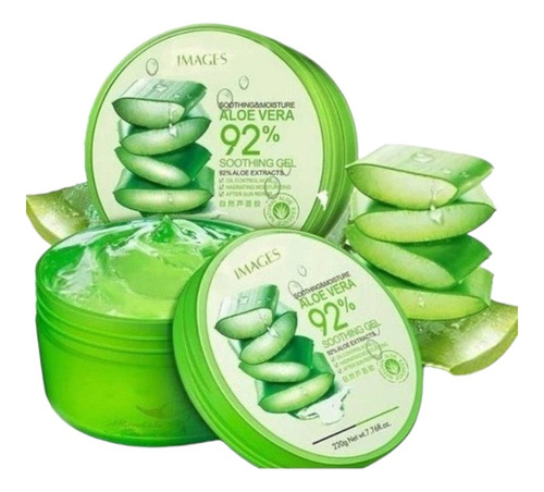 6 Pzas Gel Aloe Vera Blanqueamiento Elimina Cicatriz Mayor