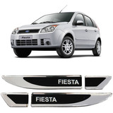 Aplique Lateral Resinado Compatível Com Ford Fiesta