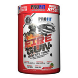  Pré Treino Fire Gun 300g Military Force - Profitlabs Sabor Fruit Punch