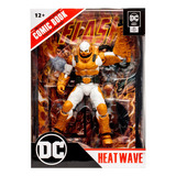 Heat Wave  The Flash , Dc Direct Page Punchers Wave 3