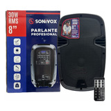 Cabina De Sonido 8 Pulgadas Profesional Activa Sonivox Ac708