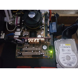 Combo Asus P5v-vm Ultra Core2duo 1.8g 3gb Ram 80gb Win7pro