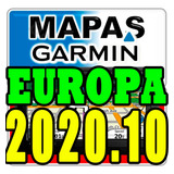 Mapa De Europa Completo Para Gps Garmin Versión 2020.10 - 3d