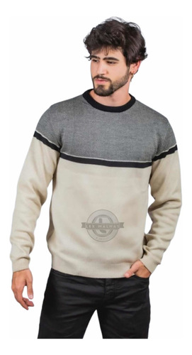 Suéter Masculino Lã Tricot Blusa De Frio