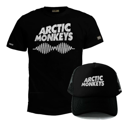 Pack Camiseta Más Gorra Arctic Monkeys Indie Rock Punk
