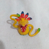 Miniatura Veigimon Digimon Planta Amarelo E Laranja 4cm