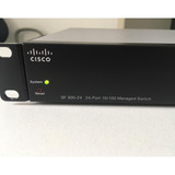 Switch Cisco 24 Portas Fast, 4 Giga 2 Sfp Gerenciável Sf300 