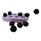 Molde De Silicone Blueberry/mirtilo 8cav. Ib-455