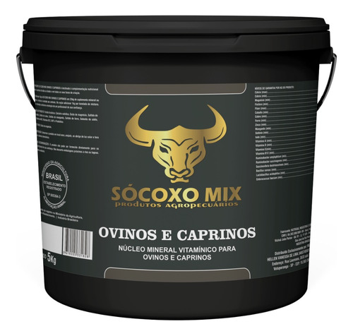 Núcleo Para Cabras De Leite Ovelhas - Sócoxo Mix Ovinos 05kg