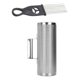 Guiro Instrument Metal Guiro Shaker Para 21x7.5cm