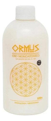 Ormus 500ml Original Solución Oro Monoatómico Patagonia 