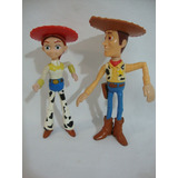 Casal Woody E Jessie Disney Pixar 14cm Toy Story