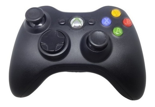 Controle Joystick Sem Fio Microsoft Wireless Xbox 360