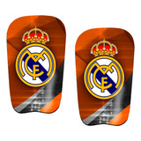 1 Par De Caneleira Pvc Customizada Real Madrid