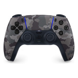 Controle Joystick Sem Fio Sony Playstation Dualsense Cfi-zct1w Camouflage Gray