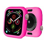 Protector Bumper Para Apple Watch 4/5/6 40mm - Barbie Pink