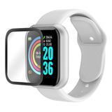 Smartwatch Relógio Digital D20 Bluetooth + Película Brinde Cor Da Caixa Branco