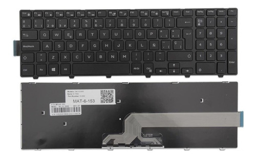 Teclado Dell 14-3000 3441 3442 3443 3451 3459 3450 3458 5447