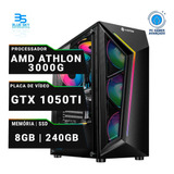 Computador Gamer Athlon Nvidia Gtx 1050ti Ssd 240gb 8gb Ddr4