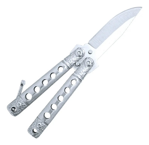 Navaja Mariposa Tactica Mini Para Defensa Personal Acero Lz.