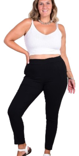 Pantalon /babucha Elastizada Frizada Talles Grandes