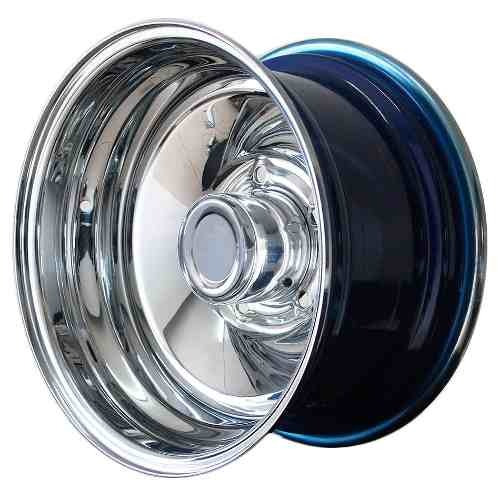 Llanta Chapa Custom Cromada Rodado 15x7 Chevrolet 6x139