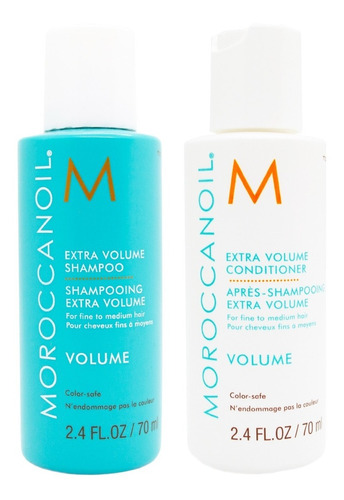 Moroccanoil Volume Shampoo + Acondicionador Volumen Travel
