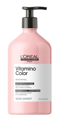 Acondicionador 750ml Loreal Seriexpert Vitamino Color 750ml.