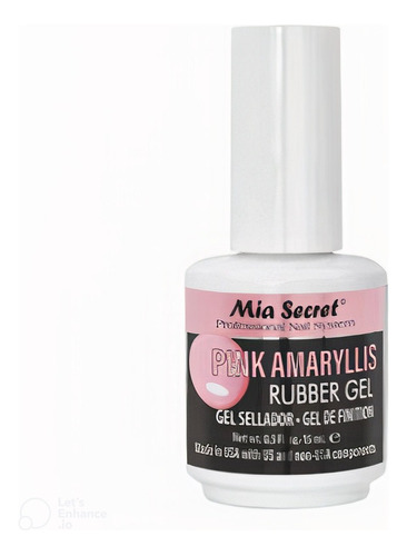 Rubber Gel (15ml) - Pink Amaryllis - Mia Secret