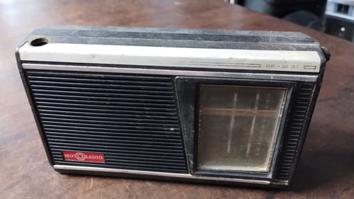 Rádio Antigo Motoradio Rp-m31 Para Conserto Funcionando #av