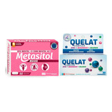 Combo Metasitol Myo-inositol & D-chiro + Quelat Complex 