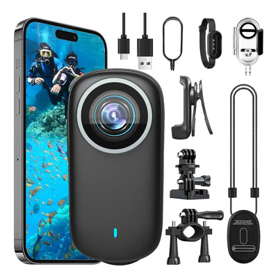 Mini Cámara Corporal Anbolm 4K con Wi-Fi y Sumergible hasta 30m | Envío gratis
