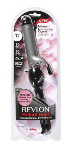 Tenaza Rizadora Revlon Perfect Turmalina Cerámica 1.25 