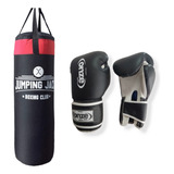 Bolsa Boxeo Kickboxing Cordura 90 Cm + Guantes Boxeo 12 Oz