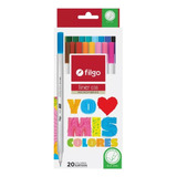 Microfibras Filgo Liner 038 Estuche A Base De Agua X 20 Prm